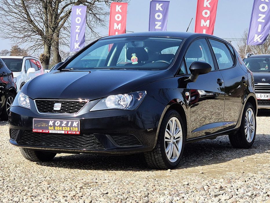 Seat Ibiza 2012r. ! 5 - drzwi ! 2kpl kół ! Serwis w ASO Niemcy ! 1.4 Benzyna !