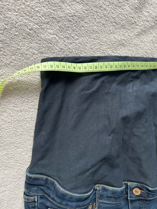 #H&M spodnie jeansowe granatowe 42 skinny