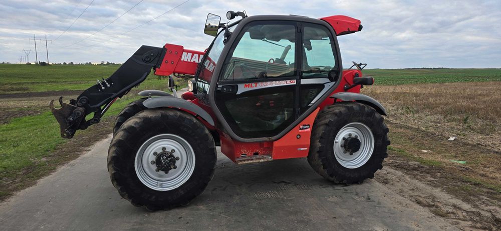 Навантажувач телескопічний manitou 634