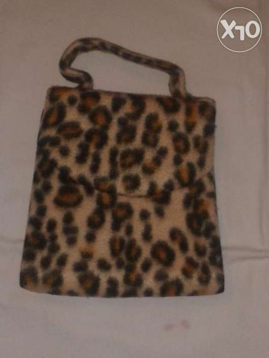 torebka w panterkę do ręki