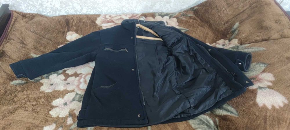 Чоловіча вовняна куртка з кашеміром, розмір 50