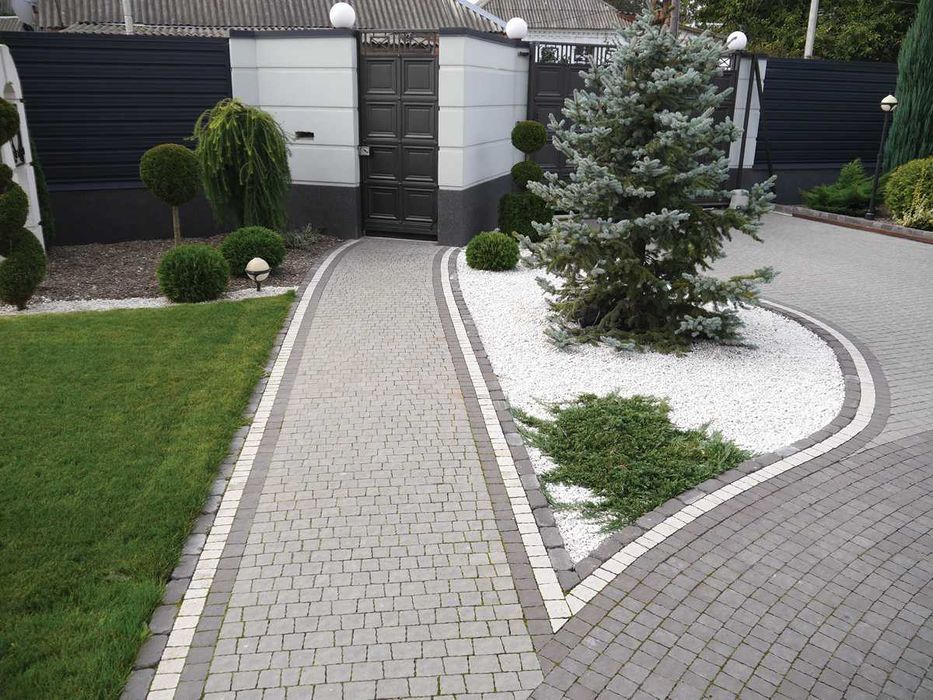 Укладка тротуарной плитки, виконуємо всі супутні роботи