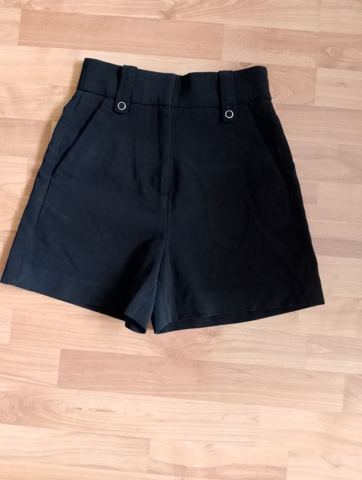 Spodenki damskie szorty eleganckie wizytowe H&M rozmiar XS