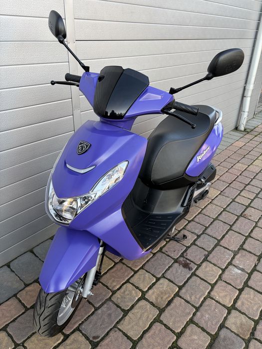 Peugeot Kisbee 50 4T 2024r Fioletowy kisbee peugeot skuter Transport