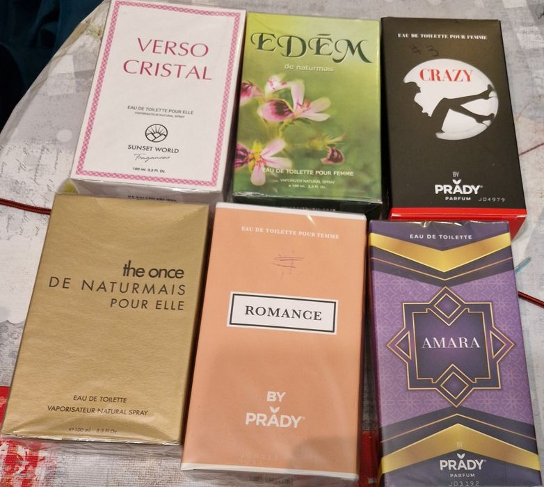 Perfumes de mulher 100ml selados