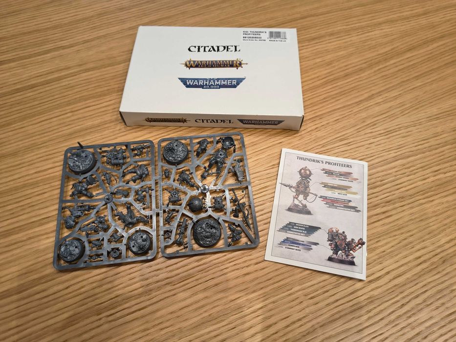 Thundricks Profiteers Age of Sigmar, Warhammer Underworlds - nowy zestaw (bez folii).