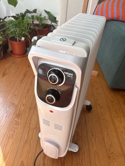 Aquecedor elétrico Radiador a Óleo