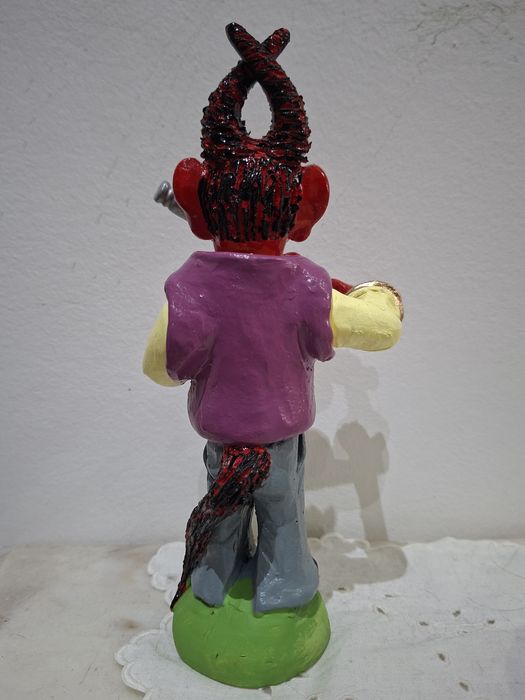 Diabo musico do ceramista Francisco Lima de Barcelos Mistério filhos