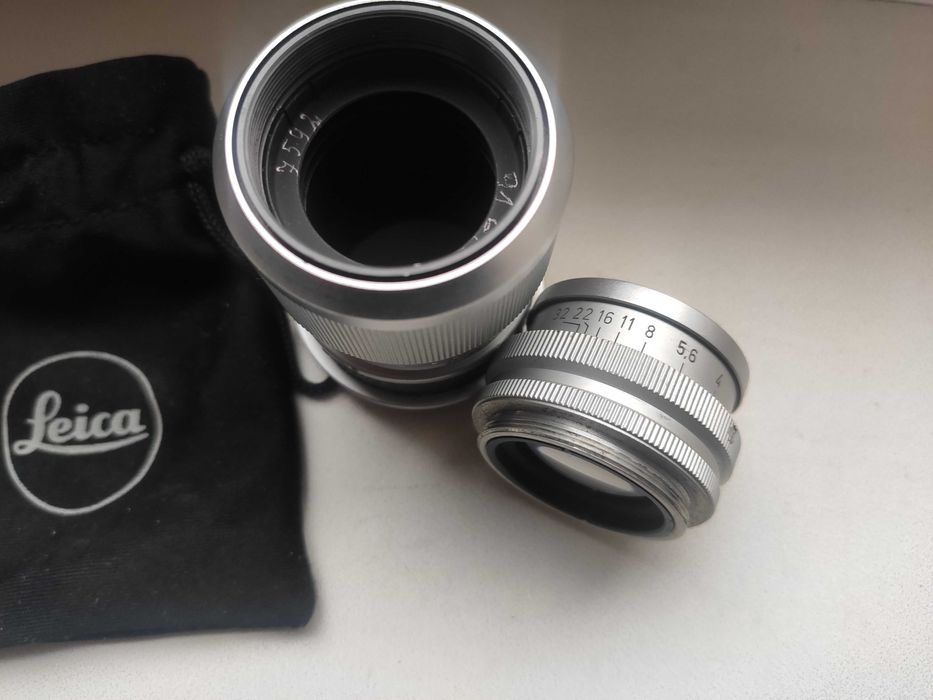 Leica Elmar. 9 см. Хвостовик М39.