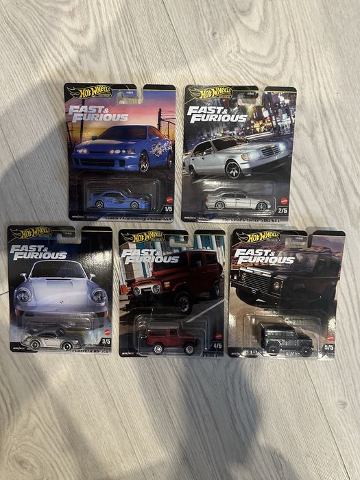 Hot wheels fast and furious