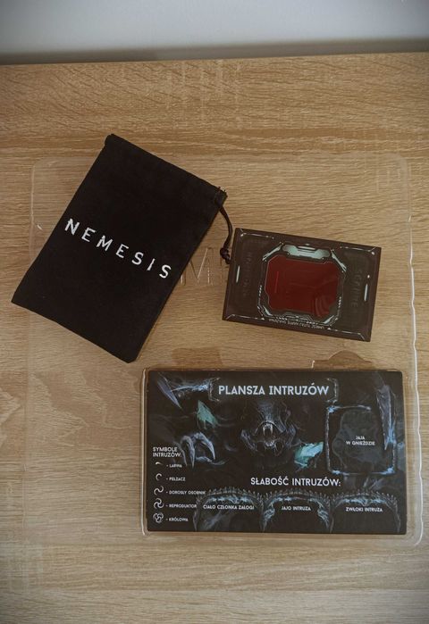 Nemesis + Pokłosie - pomalowane figurki + korytarze techniczne