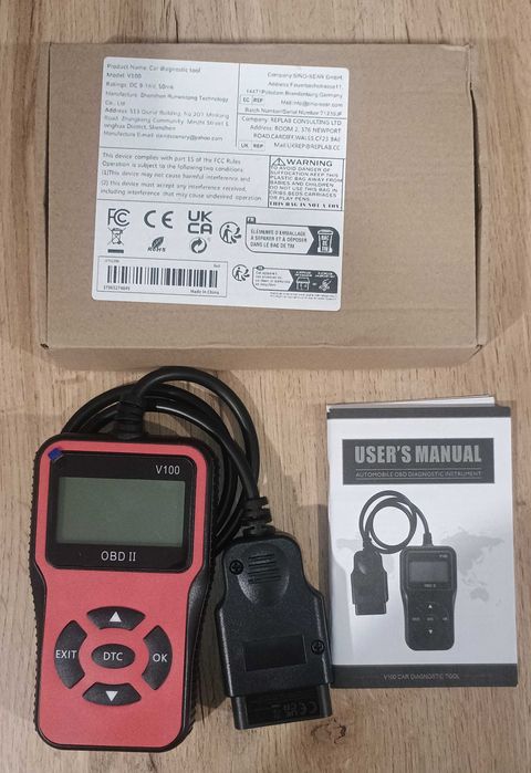 Skaner diagnostyczny/Interfejs OBD2