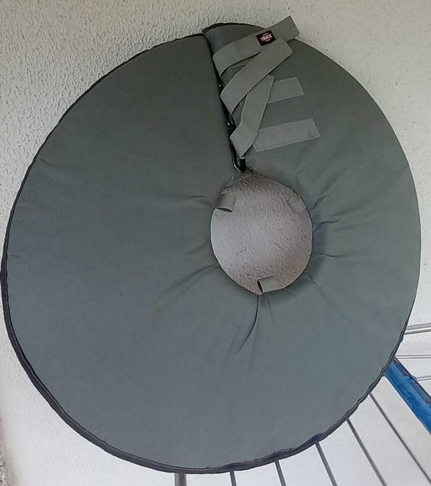 Colar Isabelino flexível para cães, tamanho L