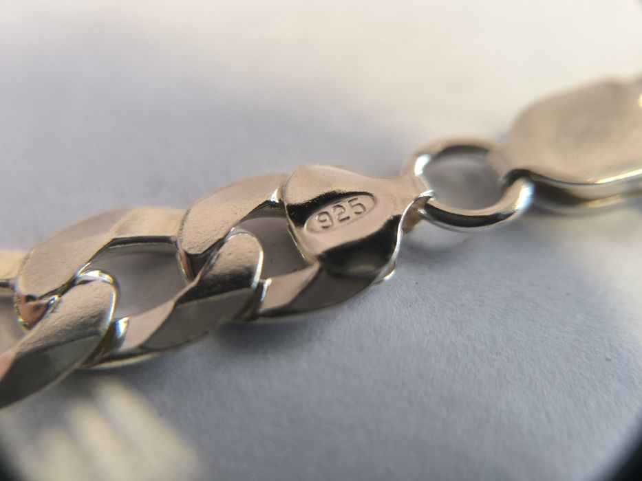 Łańcuszek srebrny Pancerka 77gr 65cm