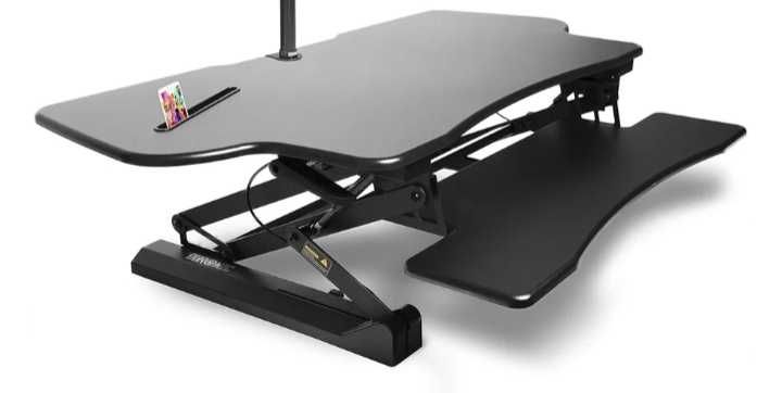 Standing desk p/computador Duronic DM05D4 BK