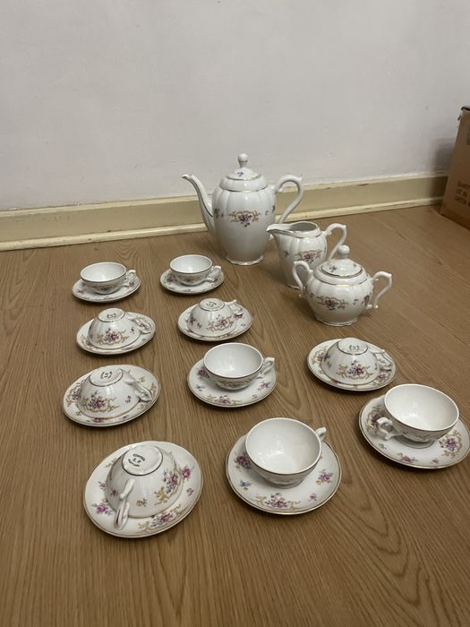 Conjuntos de Chá e Café Antigos - Vista Alegre, Coimbra SP, Outro