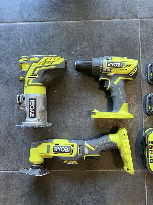 Conjunto ferramentas a bateria RYOBI