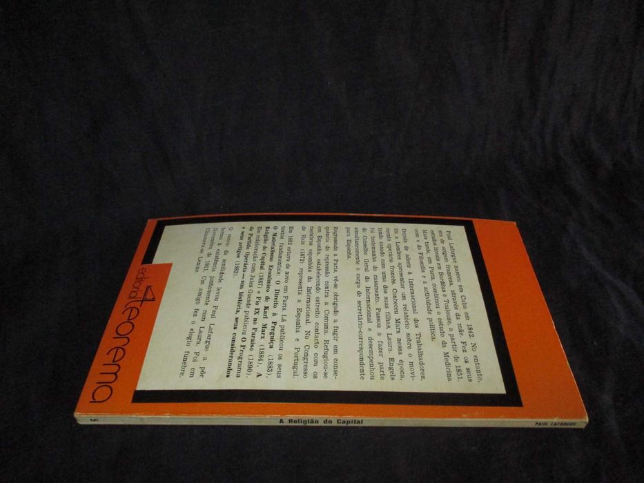Livro A Religião do Capital Paul Lafargue Lobo Mau