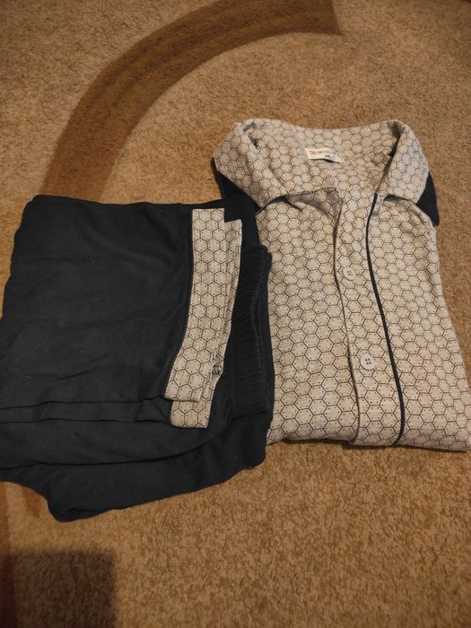 Męska piżama z długim rękawem