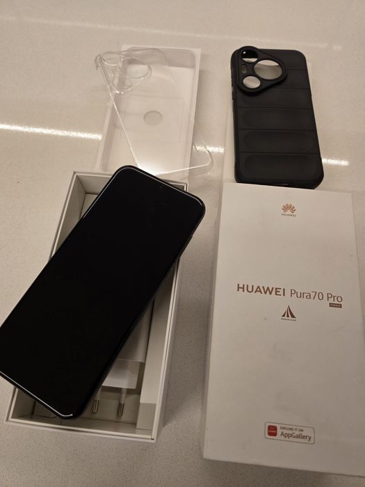 Huawei Pura 70 Pro 12GB/512GB NOVO. Troca/retoma. Garantia, caixa, capas