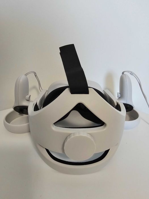 Gogle VR Meta Quest 2 128GB z Paskiem Elite Strap Przenieś się w Świat VR