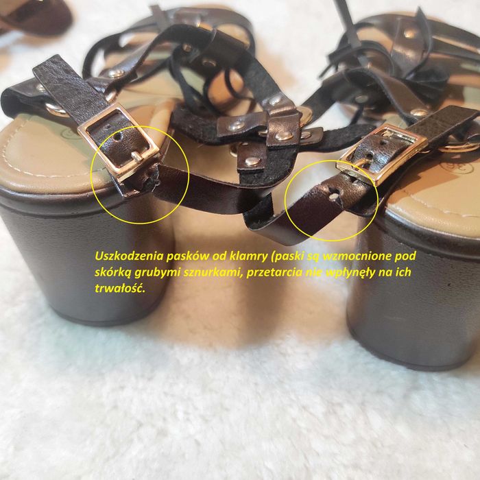 Sandałki z frędzlami - Jenny Fairy, rozm. 36