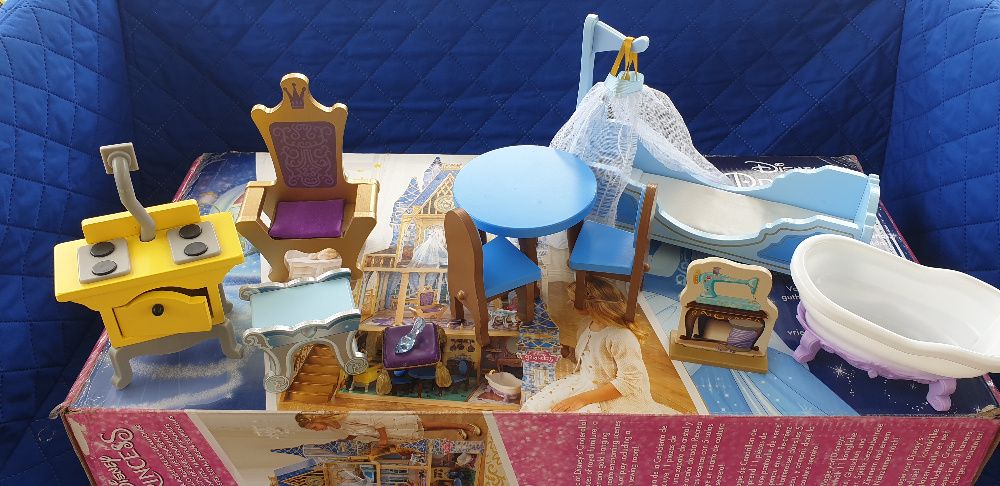 KIDKRAFT ogromny drewniany zamek domek DISNEY PRINCESS dla lalek