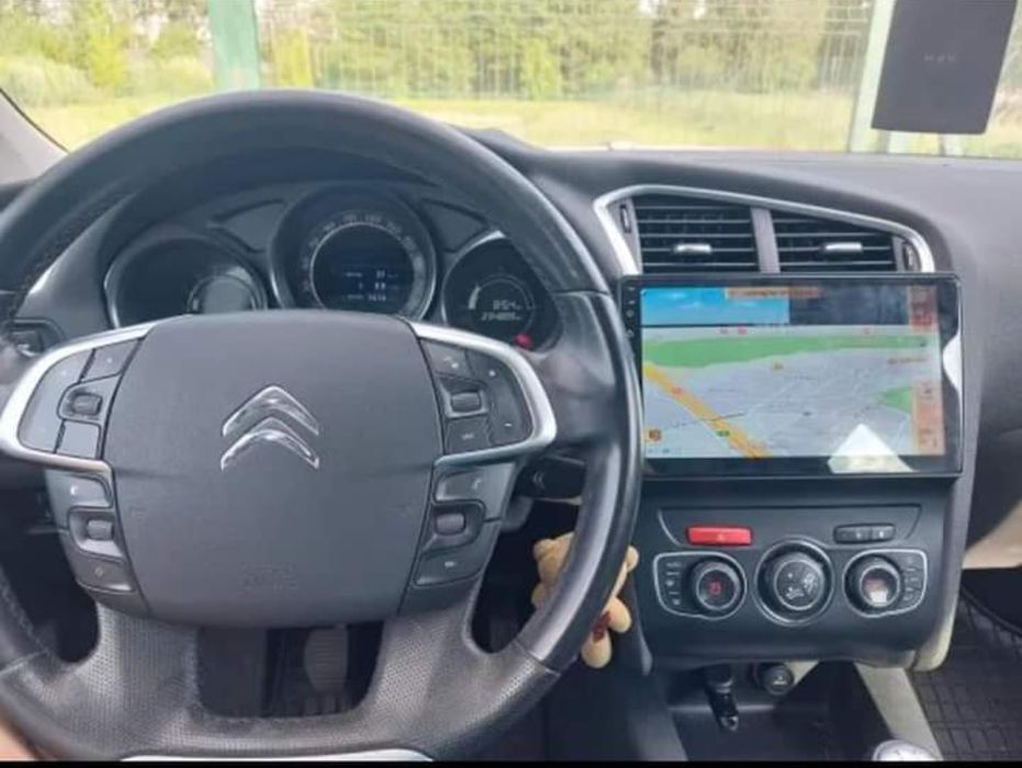 Rádio Android 13 com GPS Citroën C4 2 (Novo)