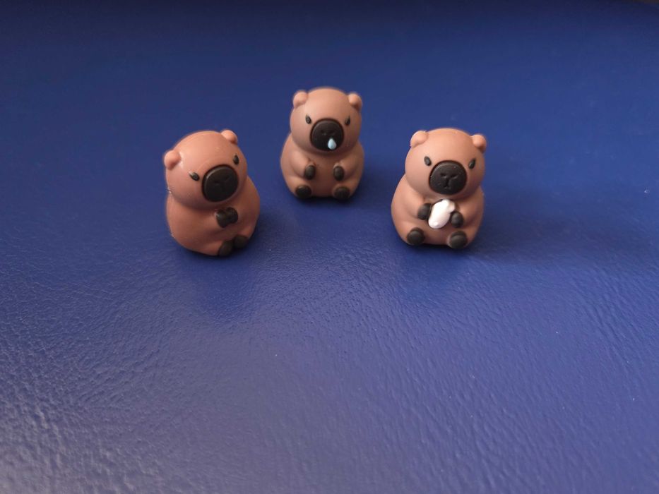 Conjunto Capivaras topo de canetas - Pen Toppers