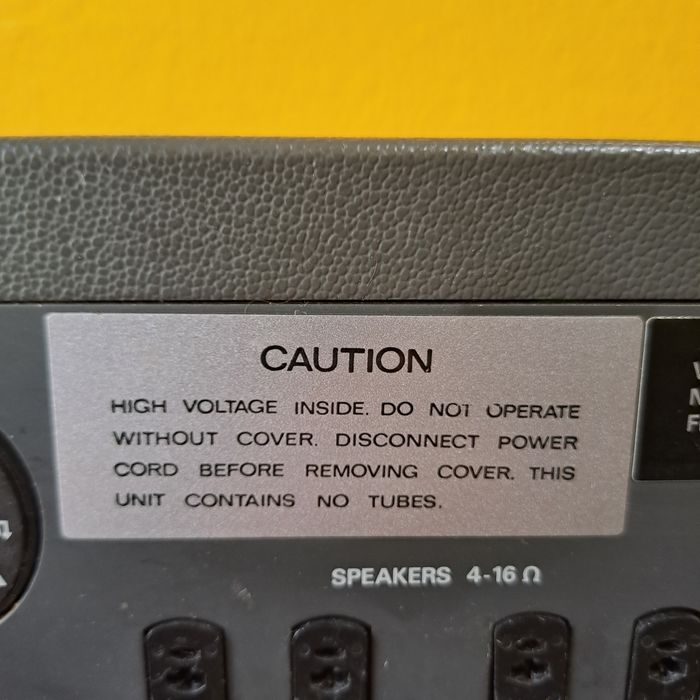 Revox A722 amplificador de potência