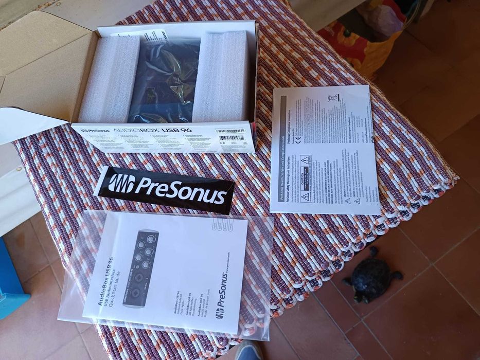 Presonus audiobox interface de gravação USB 2.0 de 24bits/96kHz