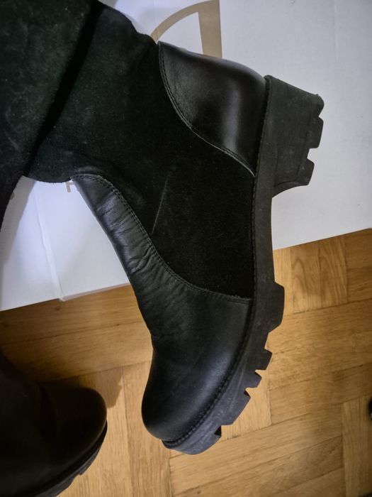 40 розмір Чоботи високі зимові