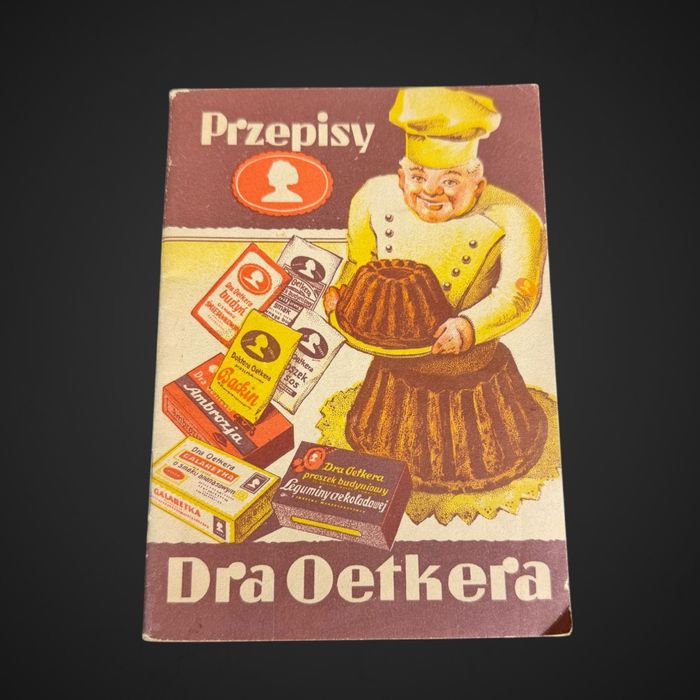 Przedwojenna Broszura Przepisy Dra Oetkera Oliwa Kuchnia B61/040112