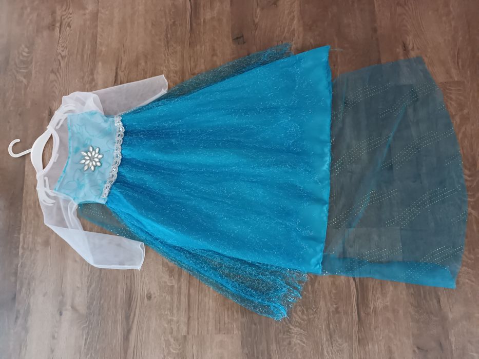 Sukienka Elzy Kraina Lodu rozm. 110/116