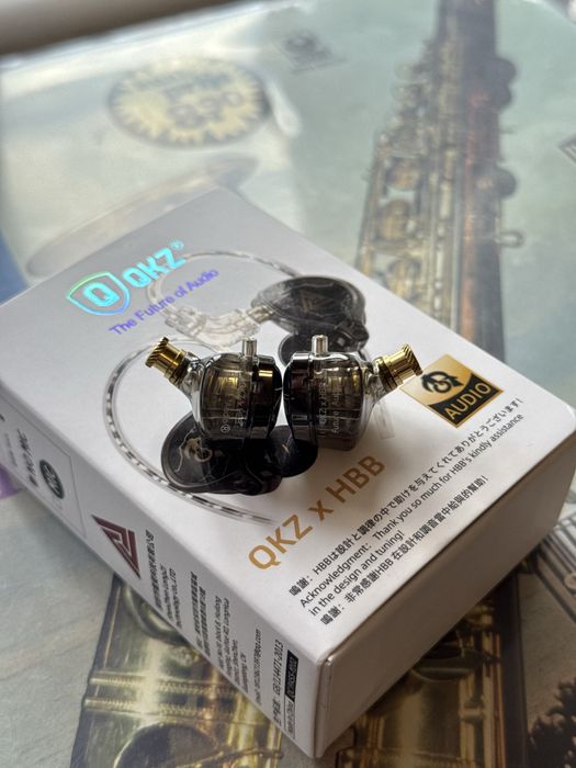 Внутрішньоканальні iem навушники QKZ x HBB 1DD