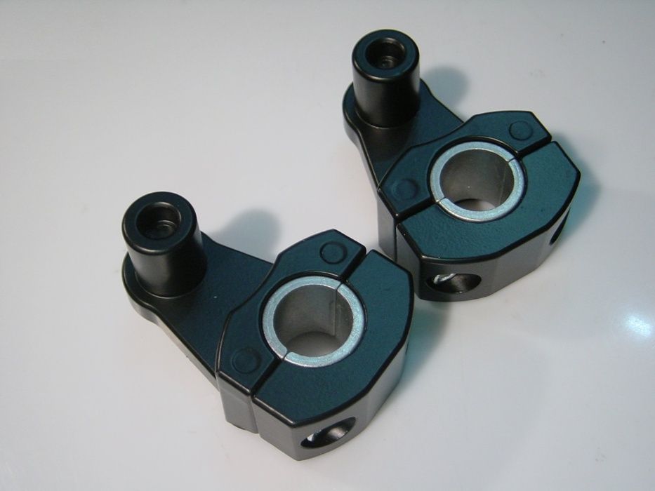 Aumentos / elevadores de guiador em alumínio