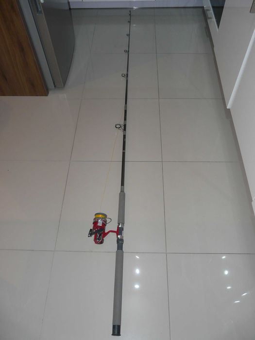 Wędka Shimano AG-2803 AEROGLAS 8' 247cm Kołowrotek Master 305RD