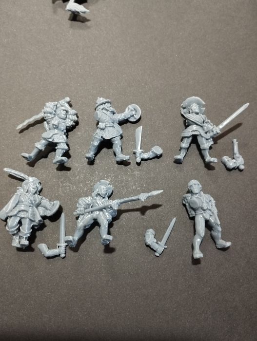15 x figurka rycerzy zamiennik do gier RPG i bitewnych