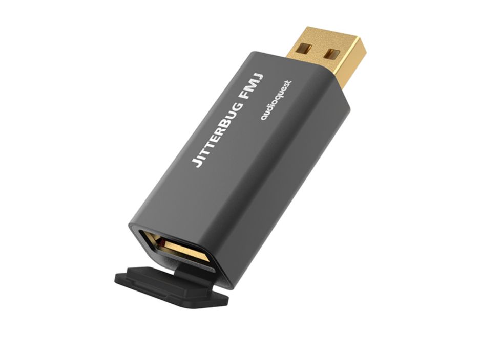 Audioquest DragonTail USB-C, Jitterbug FMJ e Hard RCA Splitter (Novos)