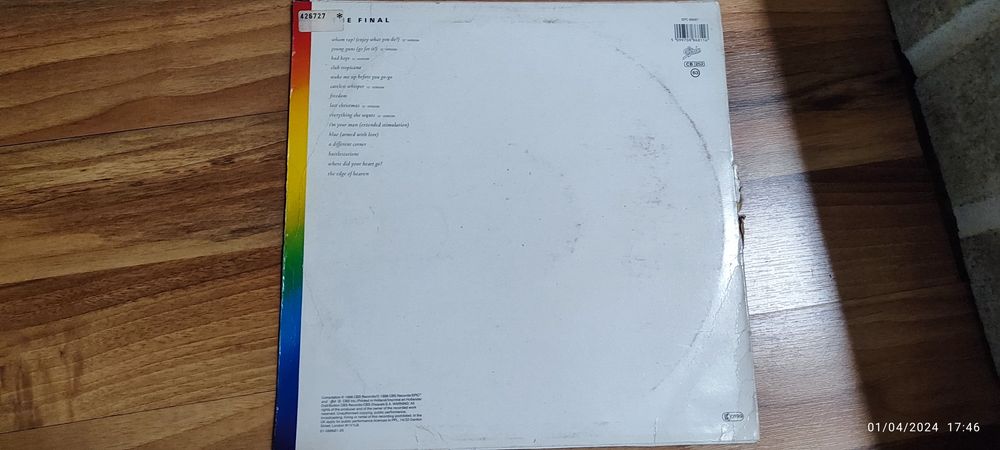 Wham The final album 2 vinis/+ George Michael 45 rotações2vinis