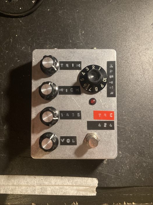 Pedal preamp tascam 424