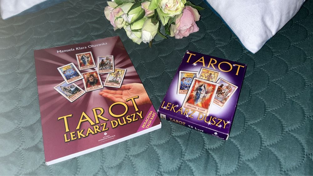 Tarot lekarz duszy Manuela Klara Olszewska książka + karty