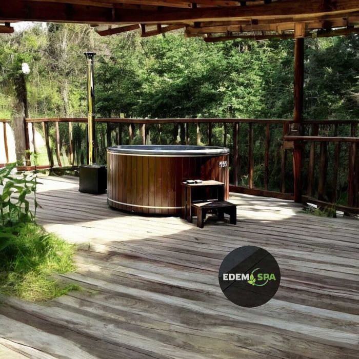 Мобільний чан. Чан джакузі. Джакузі на дровах. Спа купіль