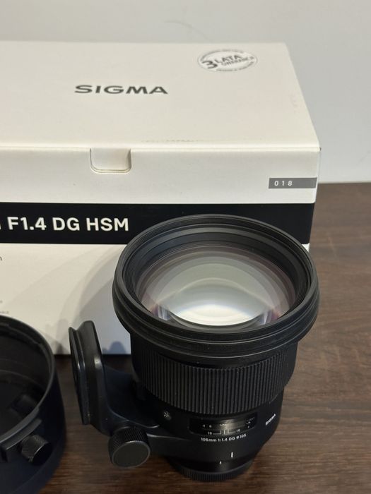 Sigma 105 mm 1.4 do Canon