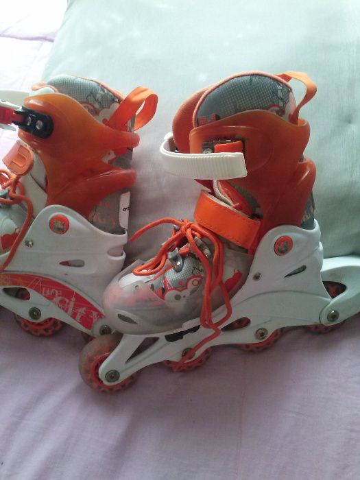 Patins em linha, 32/33, usados