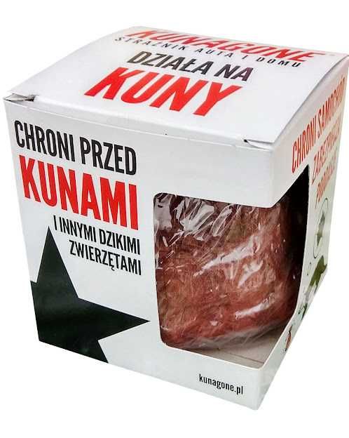 Kunagone na kuny naturalny odstraszacz chroniący samochody i poddaszai