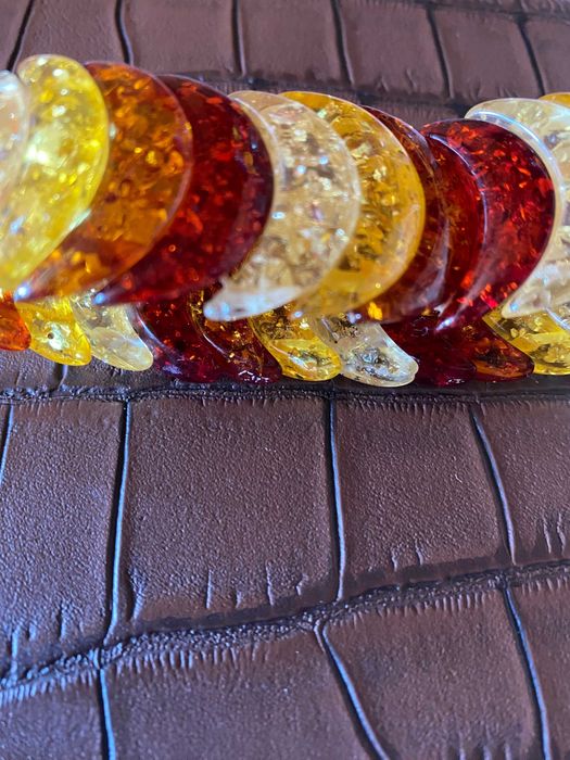 Bransoletka bursztynowa