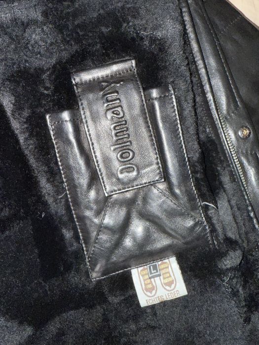 Шкіряна дублянка на овчині Dolmany