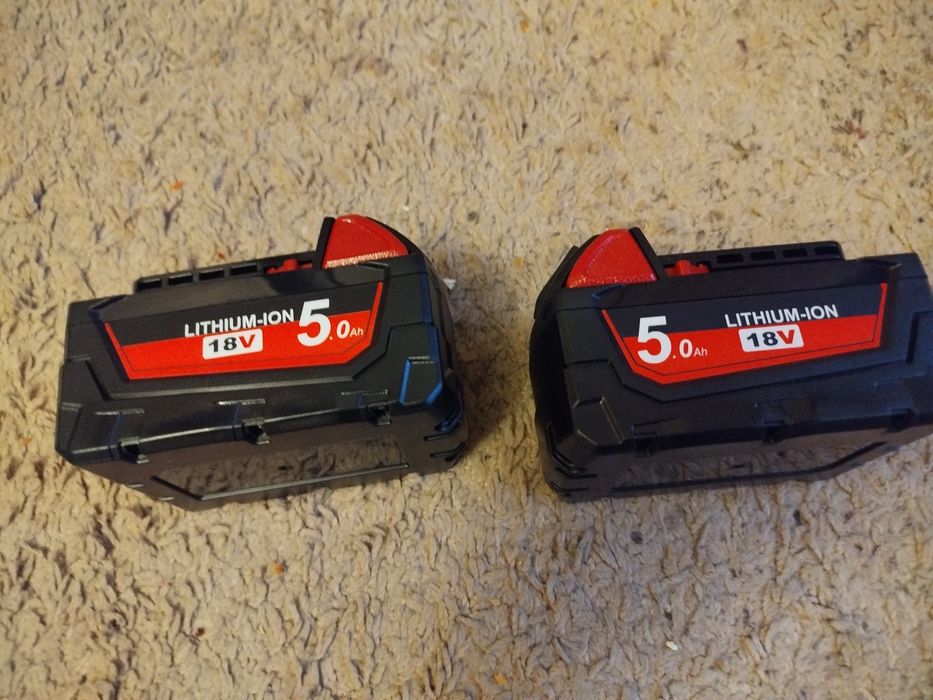 Nowe 2 Baterie Milwaukee 18v 5ah