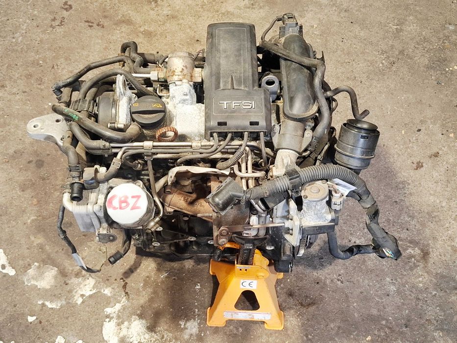 silnik audi a1 8x0 1.2 tfsi cbza cbz 165253 km 2010 - 2014 kompletny